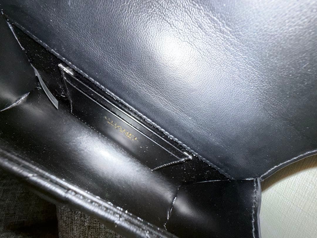 CHANEL キルティングバッグ 黒