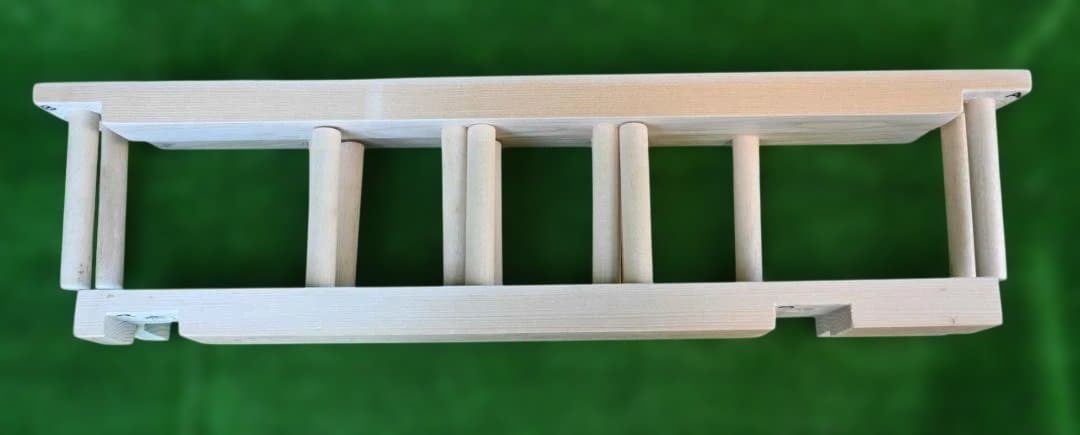 織り機 / 整経台 簡単組み立て式 5段 QQ