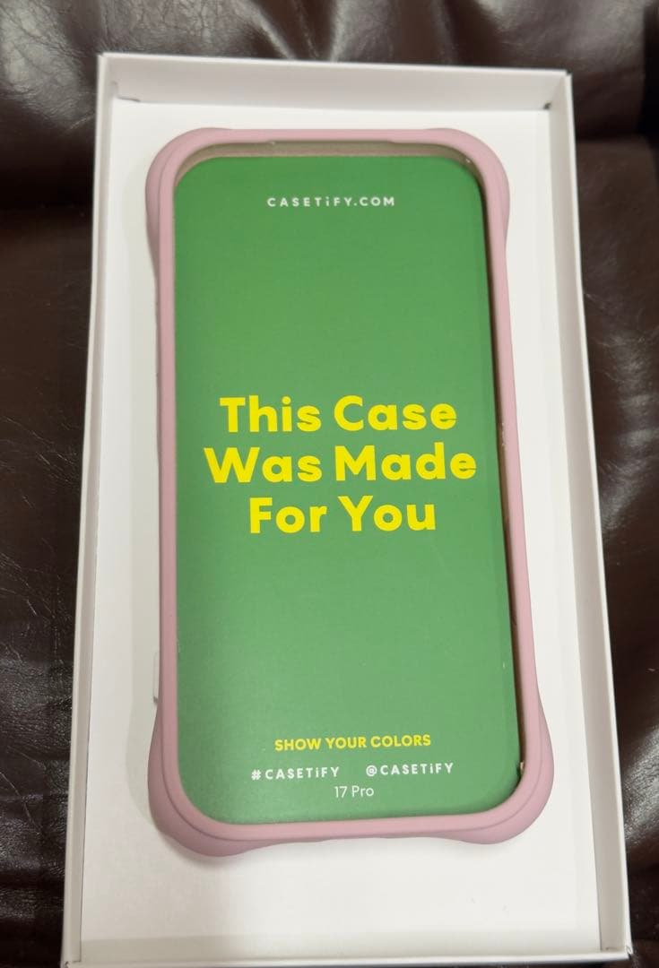 CASETiFY ESSENTIALS ピンクケース 17 pro用ケース