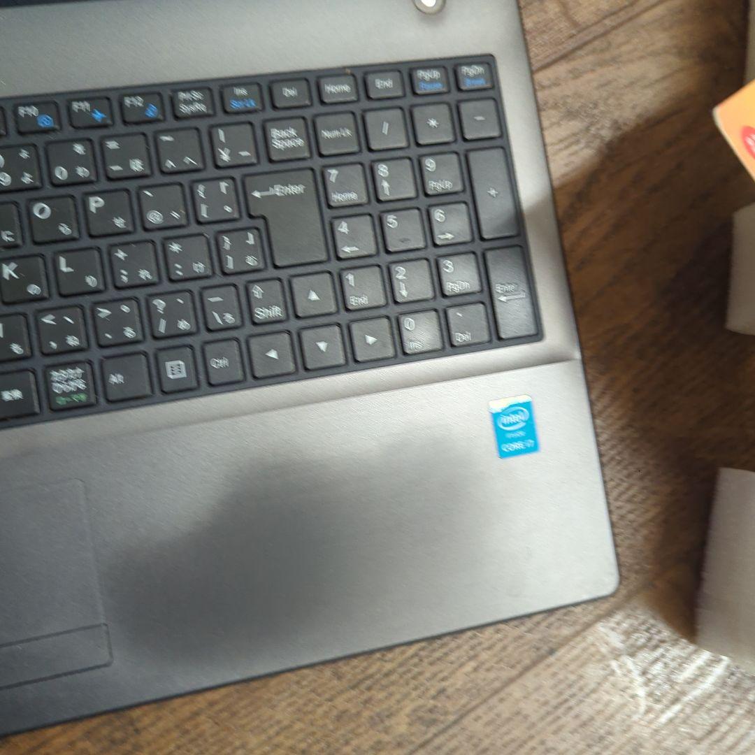 mouse W952AU Core i7 ノートPC 初期化済み ジャンク？