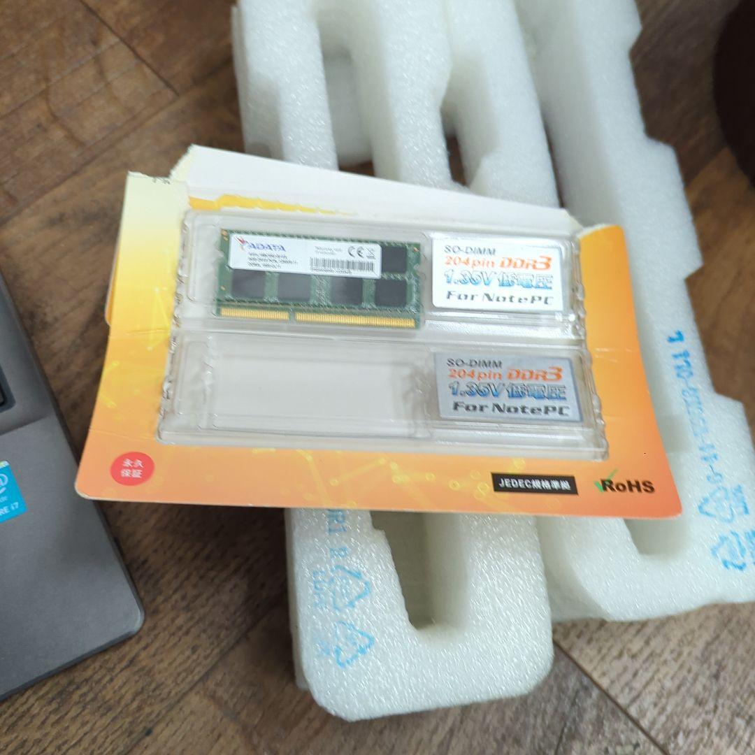 mouse W952AU Core i7 ノートPC 初期化済み ジャンク？