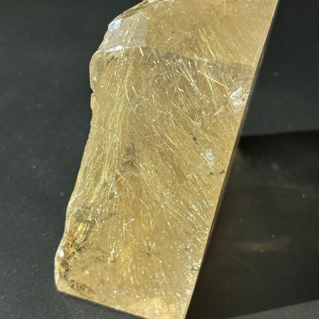 断捨離SALE〜☆天然石☆ ルチルクォーツ　ヴィーナス　虹　高品質　原石　箱付き