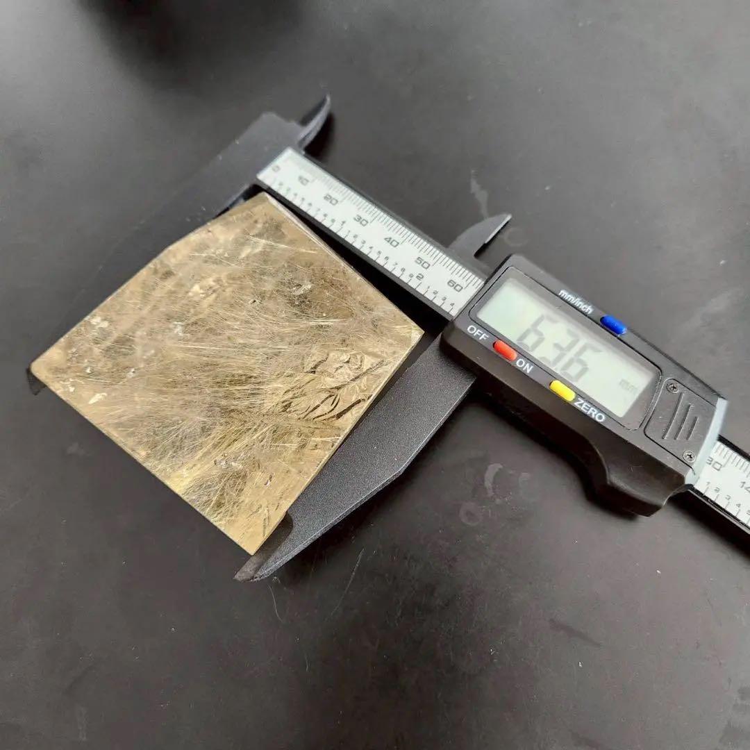 断捨離SALE〜☆天然石☆ ルチルクォーツ　ヴィーナス　虹　高品質　原石　箱付き