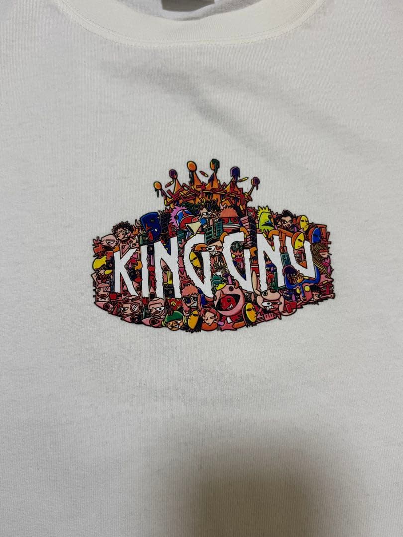ミュージシャン KING GNU ANNIVERSARY TEE [WHITE] XL