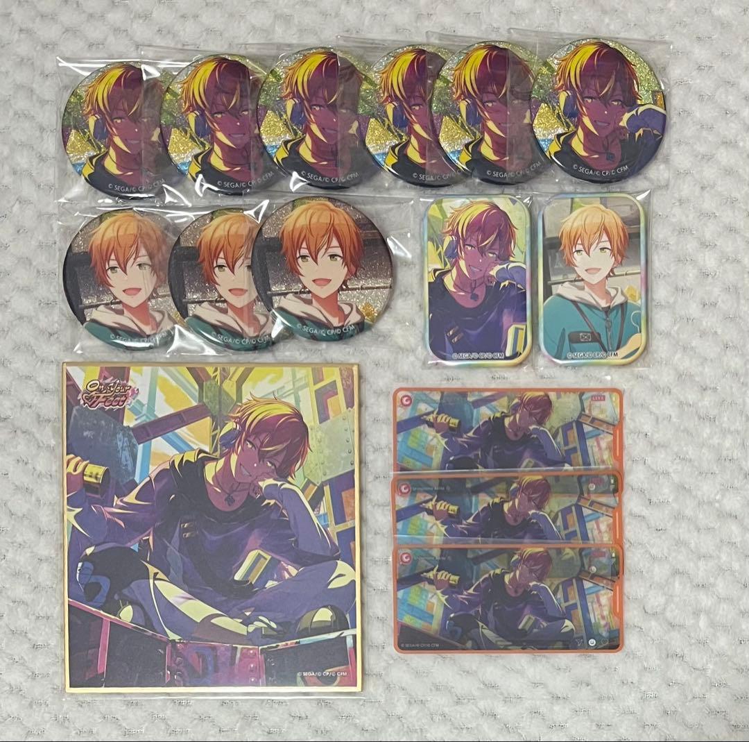 プロセカ 東雲彰人 グリ缶34B 33B エア缶37B 色紙37B メモステ4C