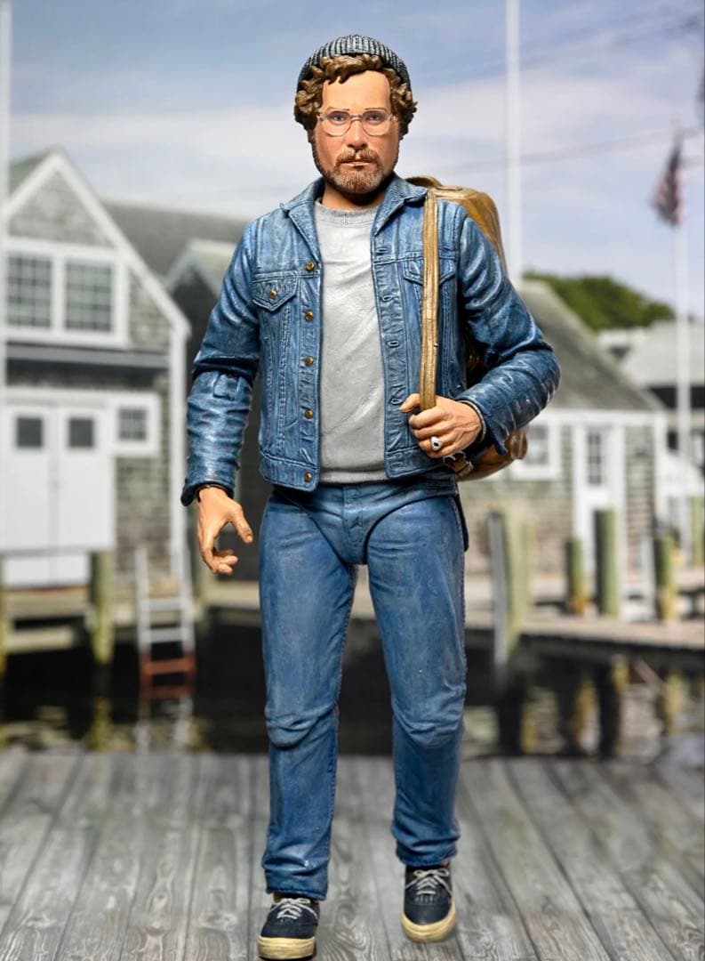 ジョーズ 50周年 7インチフィギュア【2個セット】フーパー、クイント