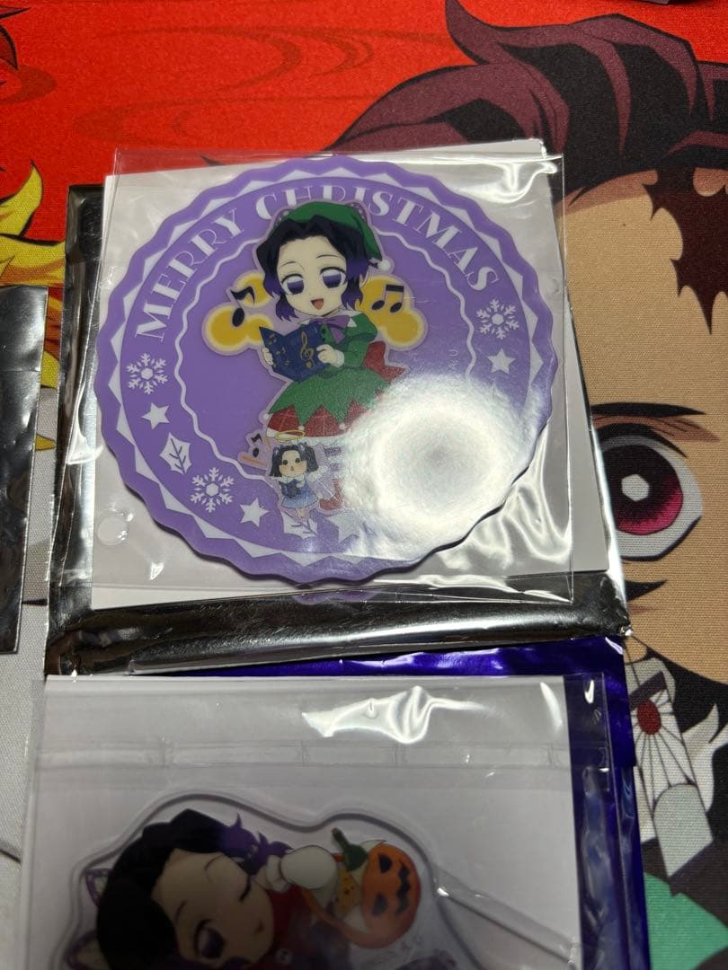 こ*ち様 鬼滅　ピンズ　缶バッジ　アクスタ　コースター　胡蝶しのぶ