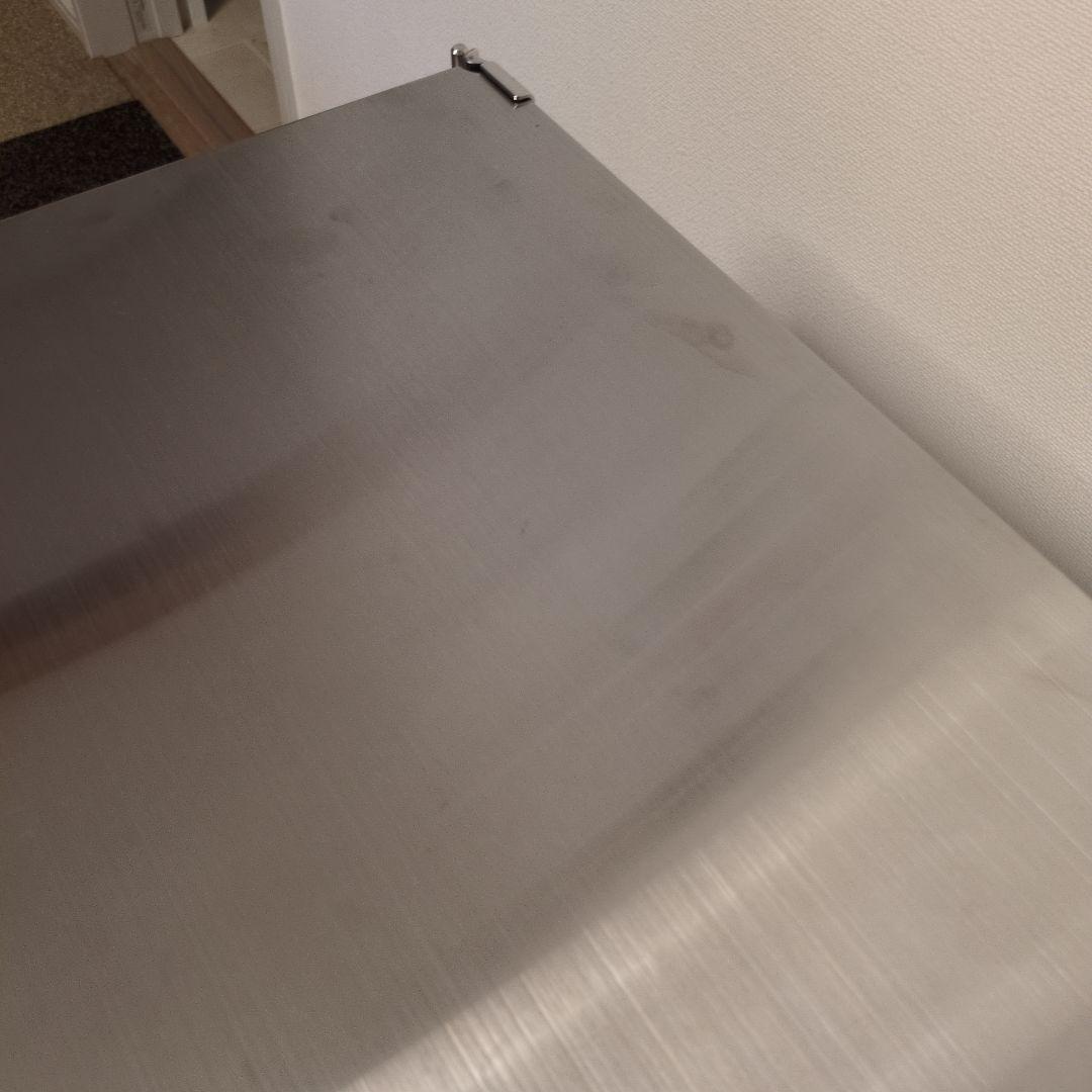 無印良品 MUJI ステンレスユニットシェルフ　ステンレス棚セット　ワイド　小