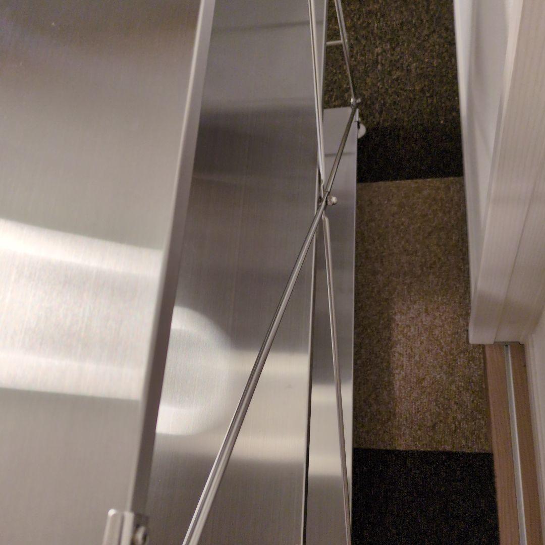 無印良品 MUJI ステンレスユニットシェルフ　ステンレス棚セット　ワイド　小