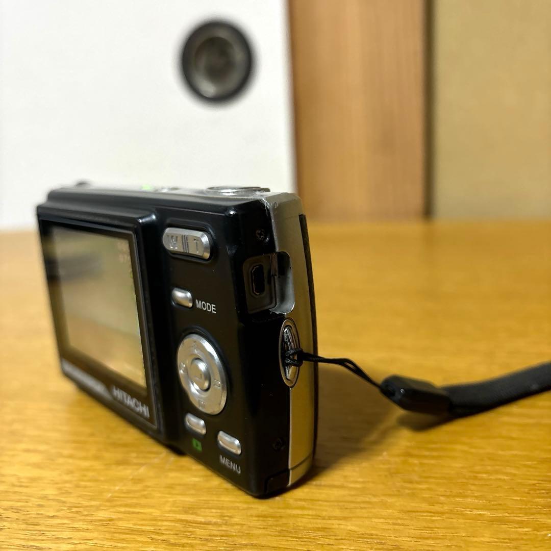 動作品 HITACHI コンパクトデジタルカメラ HDC-901 単3電池稼働