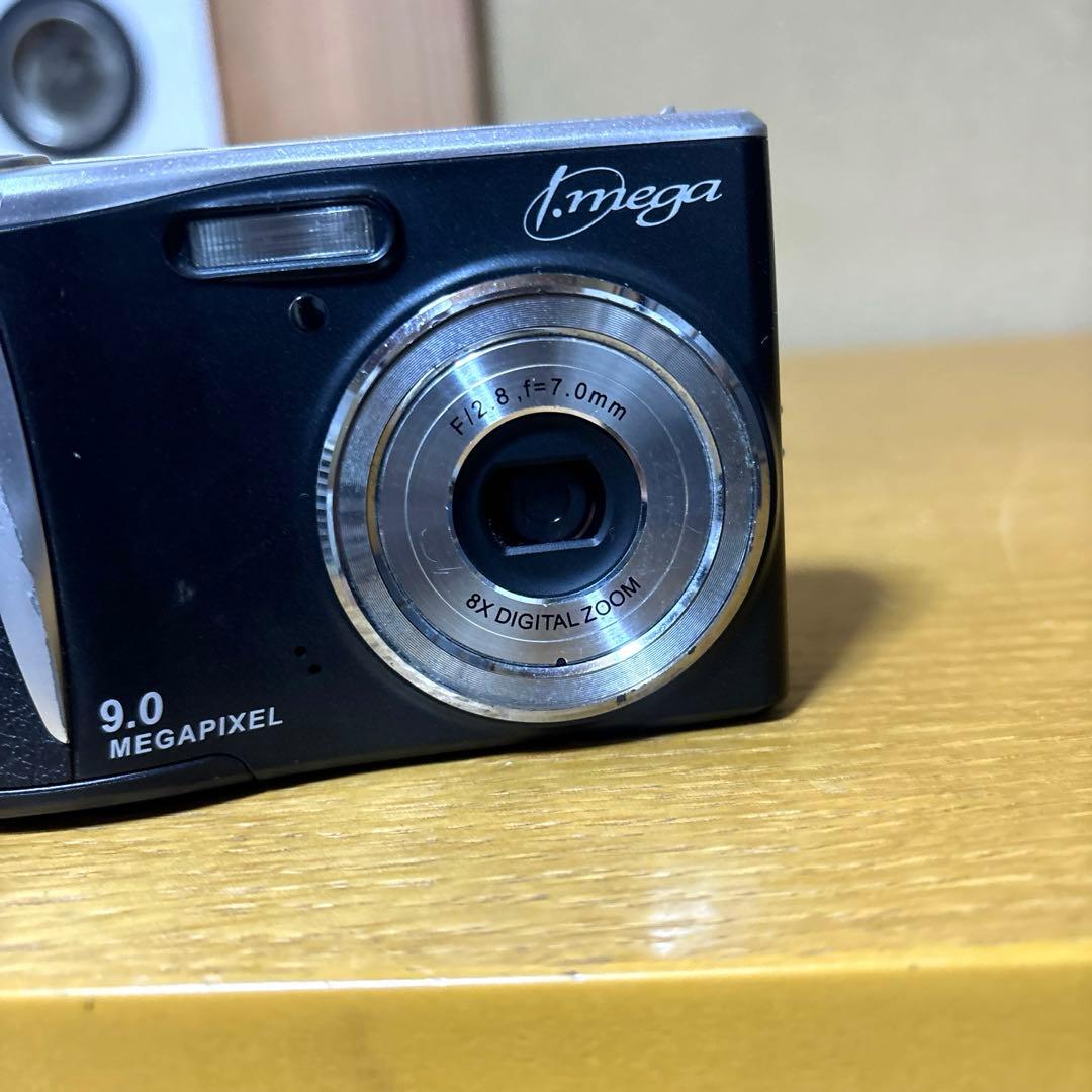 動作品 HITACHI コンパクトデジタルカメラ HDC-901 単3電池稼働