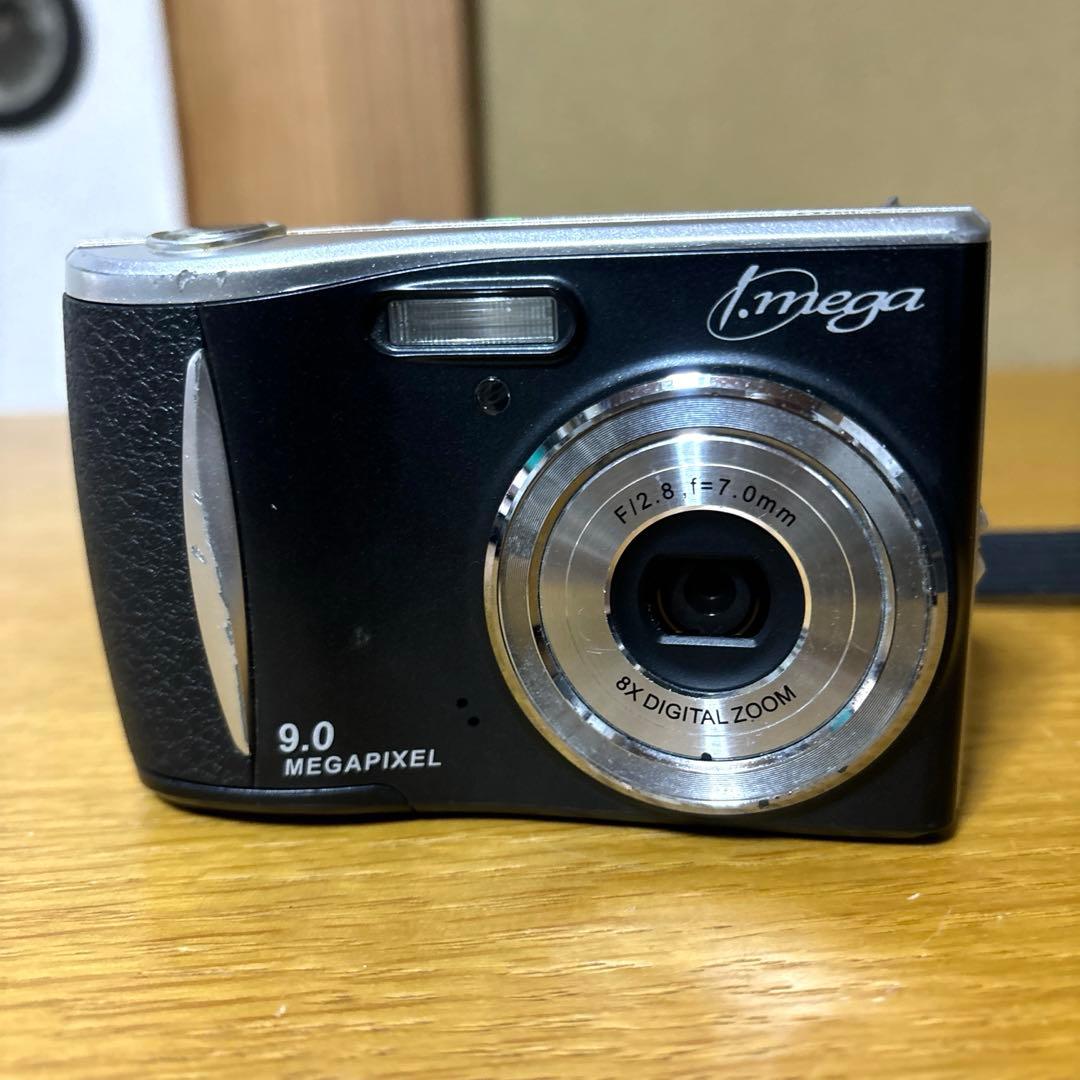 動作品 HITACHI コンパクトデジタルカメラ HDC-901 単3電池稼働