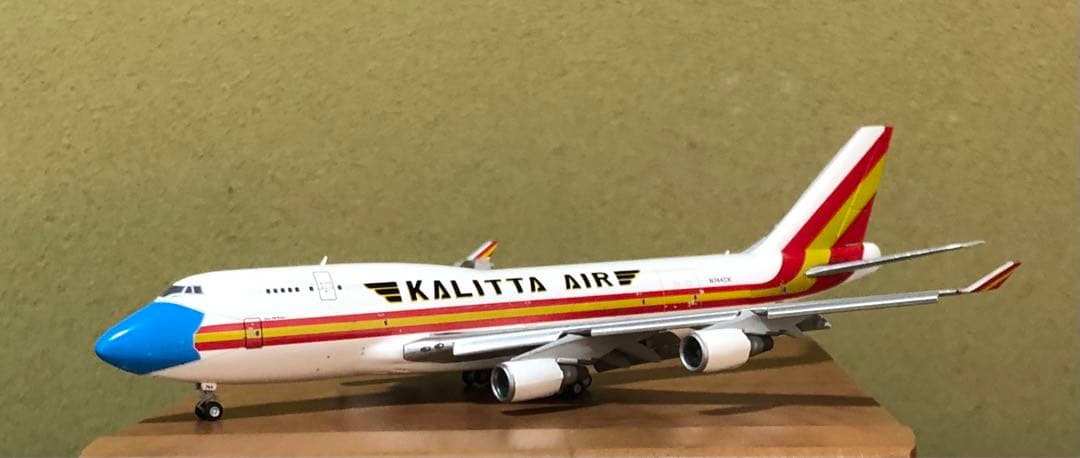 1/400 KALITTA AIR 747 (フラップダウン)