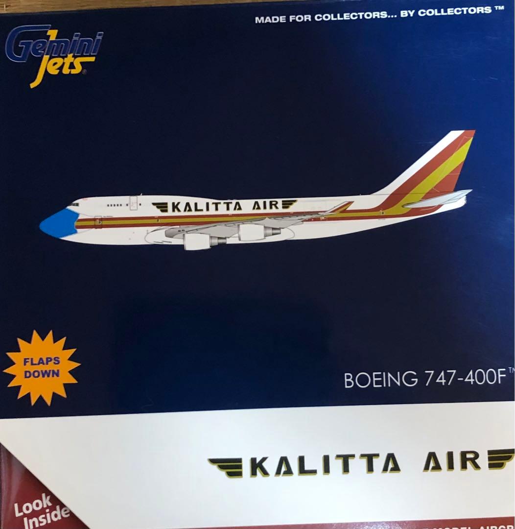 1/400 KALITTA AIR 747 (フラップダウン)