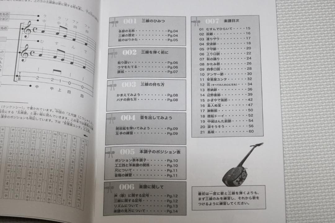 三線 沖縄三線初心者にもやさしいお得なセットＤＶＤ、教本、チューナー他付属品付