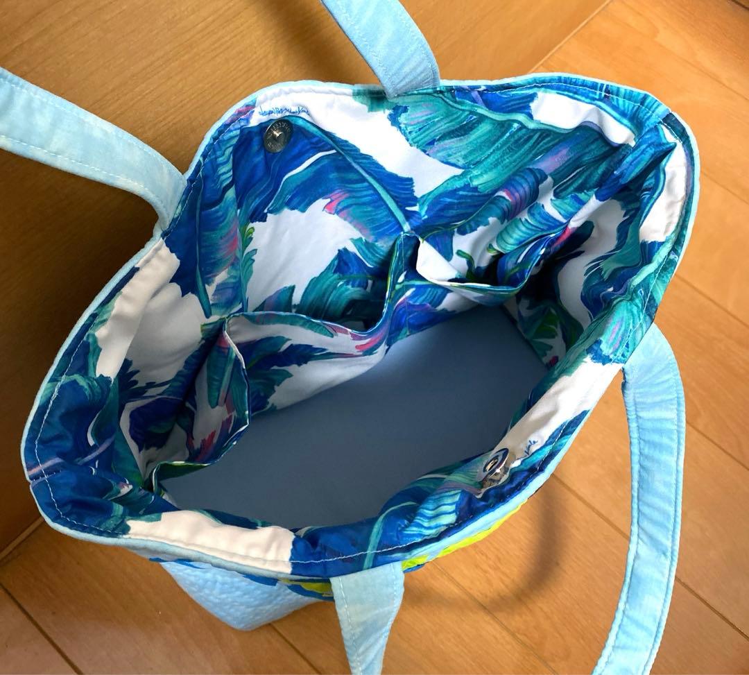 ハワイアンキルトバッグ（フラガール &ヤシ）