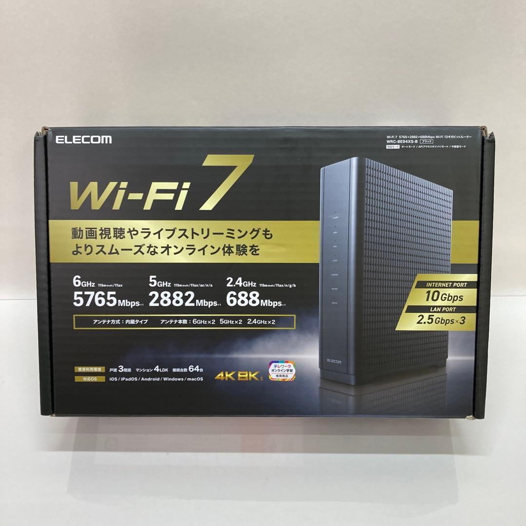 ELECOM ルーター WRC-BE94XS-B