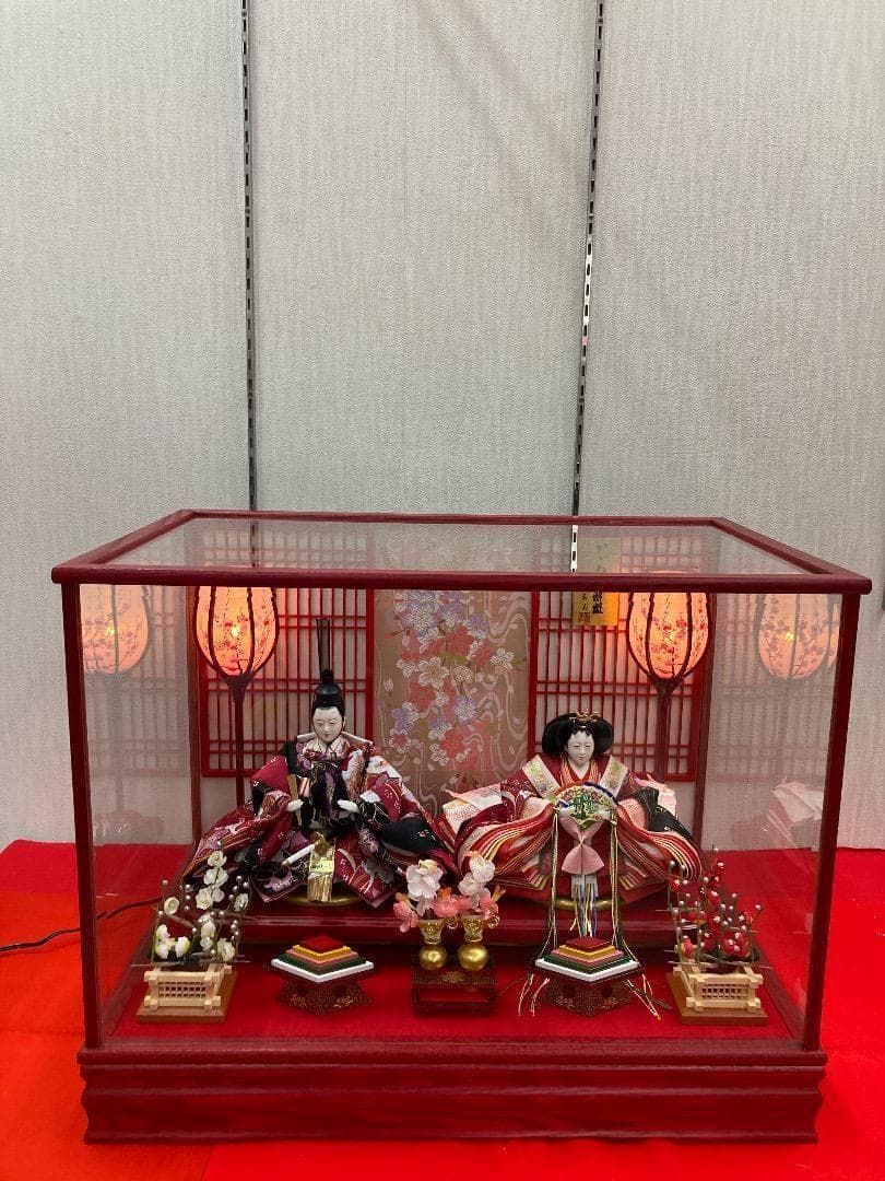 K17 豪華！訳あり特価！親王ケース　ひな人形ケース　親王ケース　三月ケース