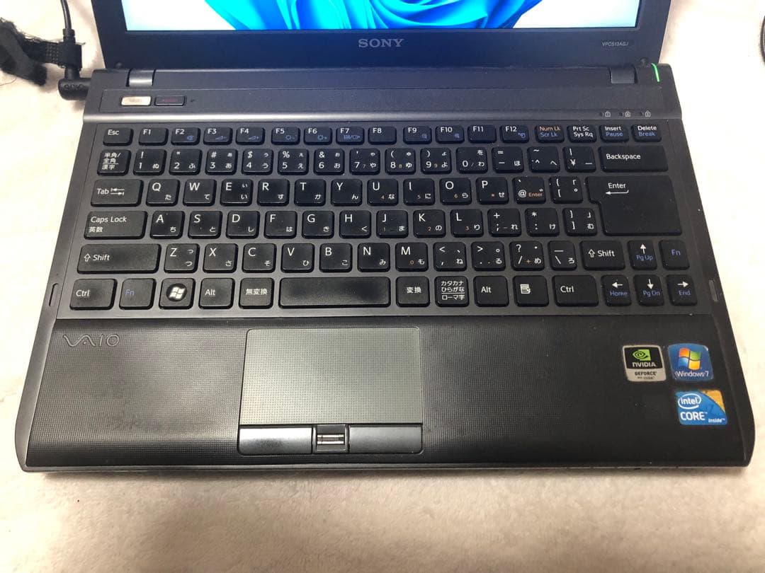 SONY VAIO VPCS13AGJ/B Corei7-640M ソニー