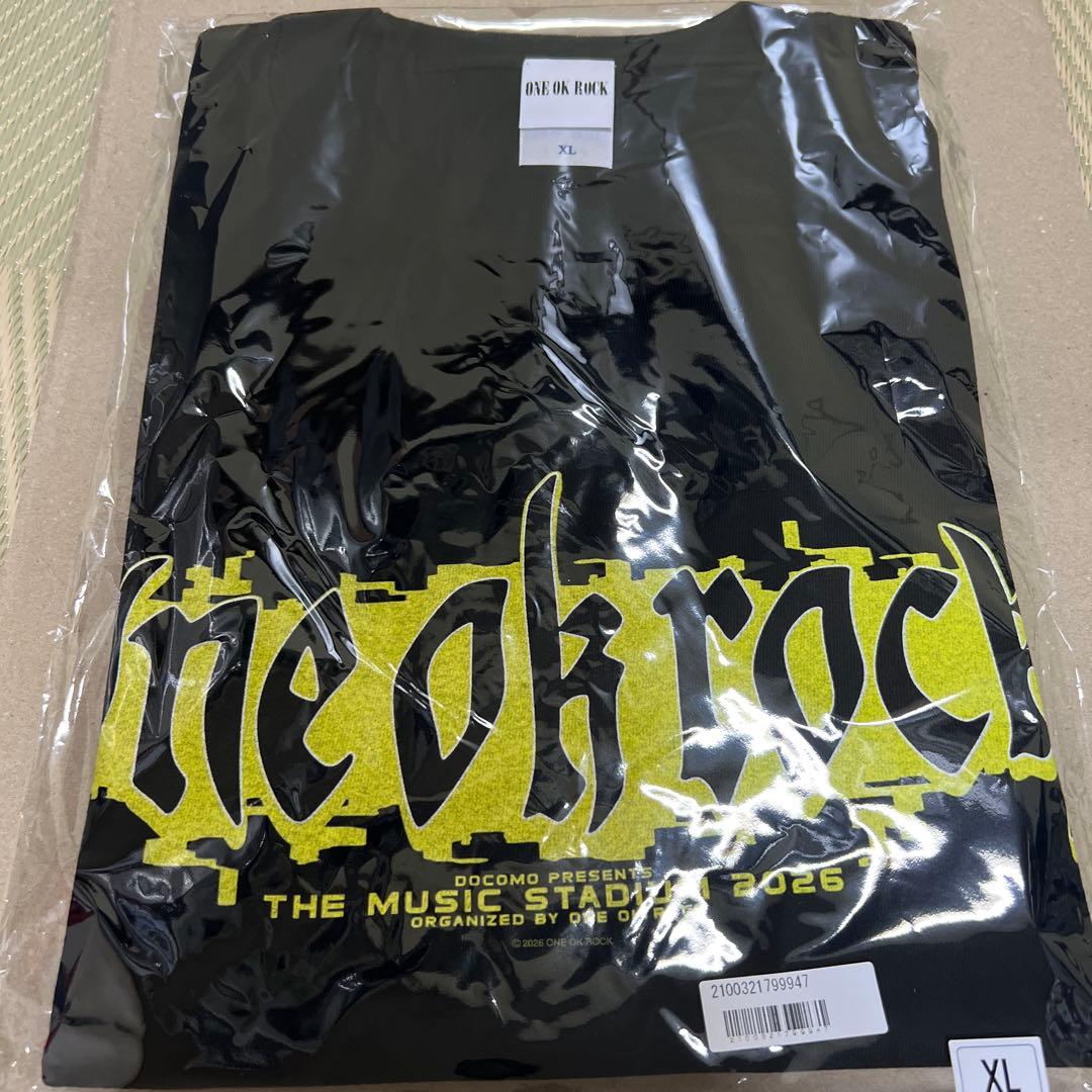 ONE OK ROCK Tシャツ C ブラック 2026 ワンオク