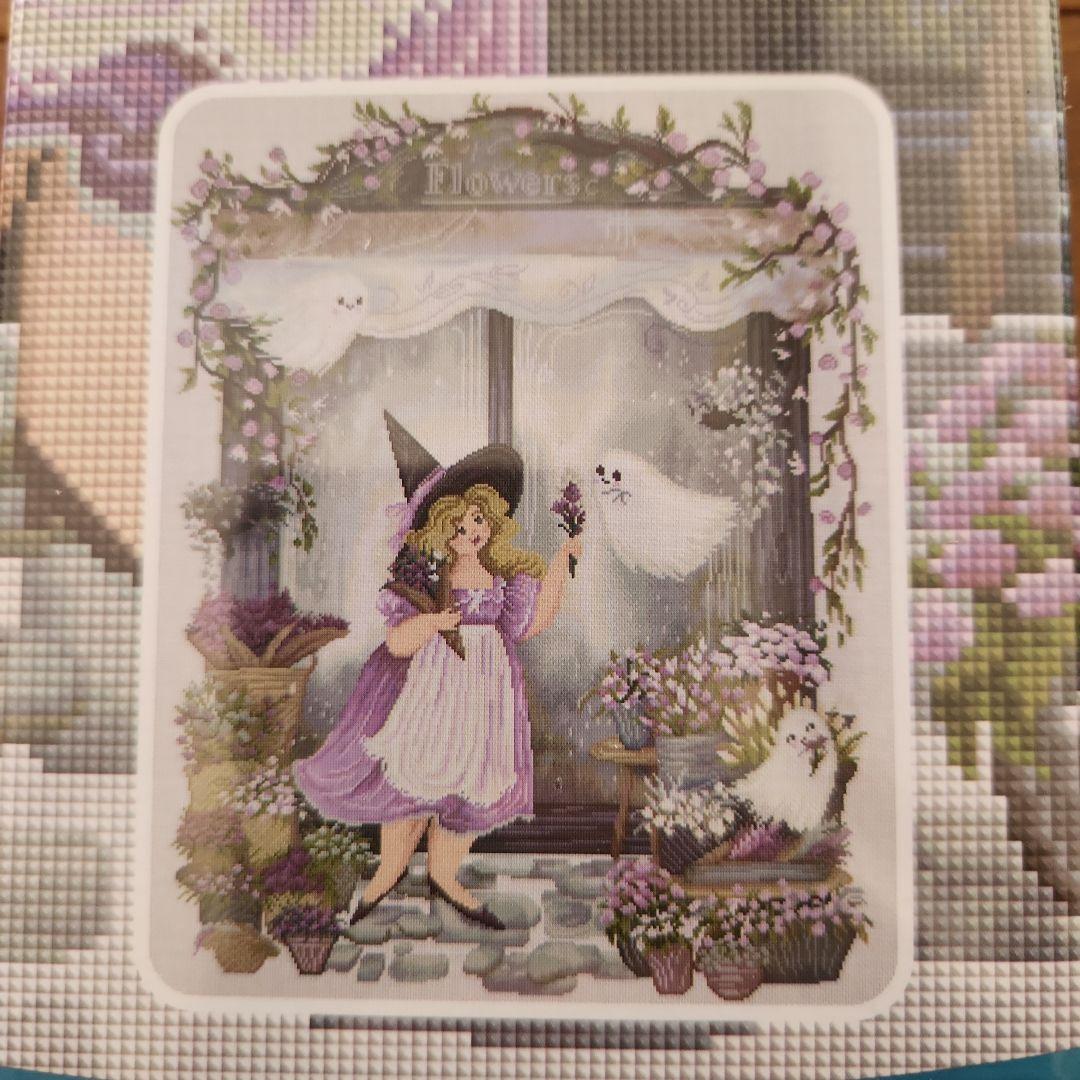 DACダイヤモンドアートキット「Flower Shop Ghosts」