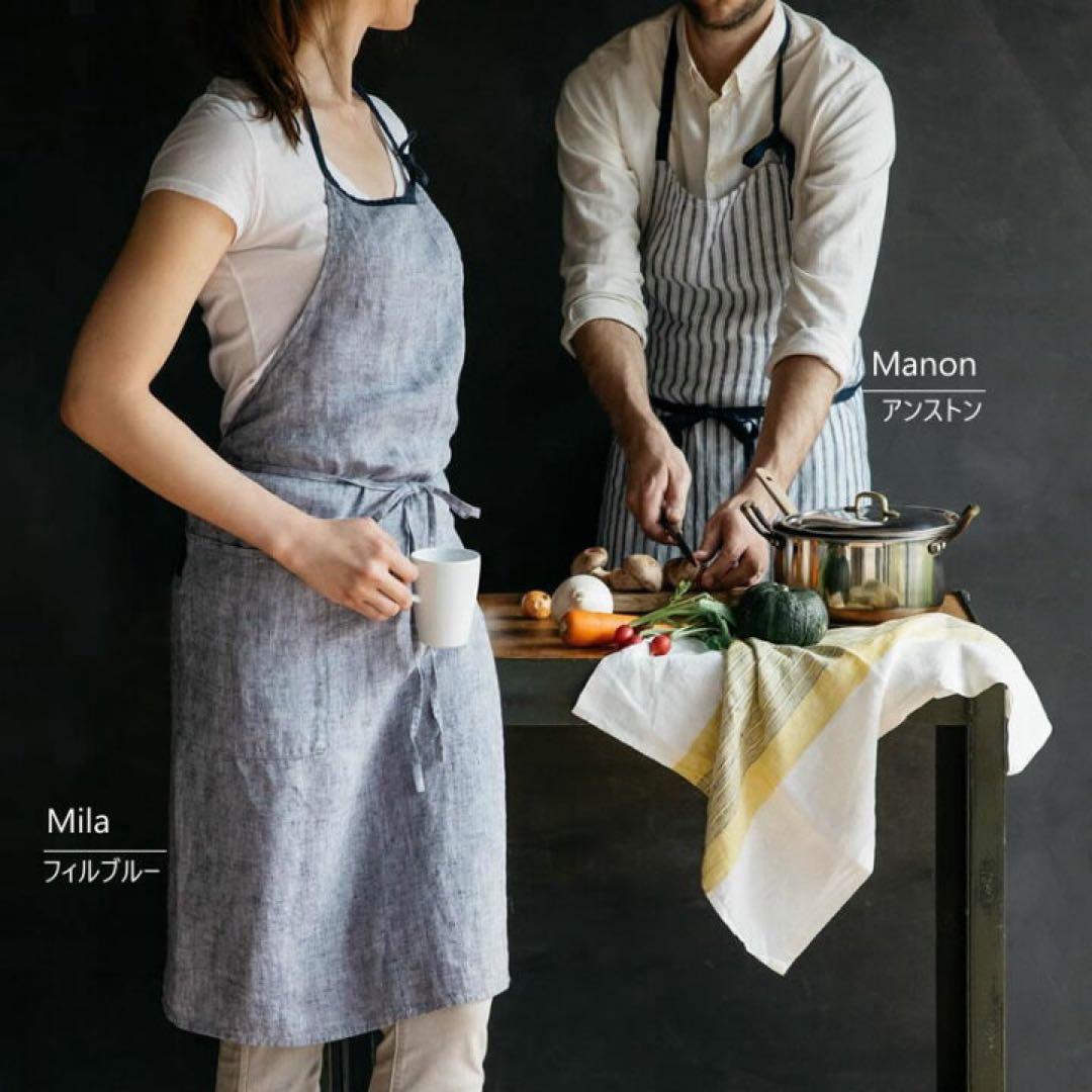 ⭐️ リーノエリーナ カカオ マノン フルエプロン 母の日 プレゼント