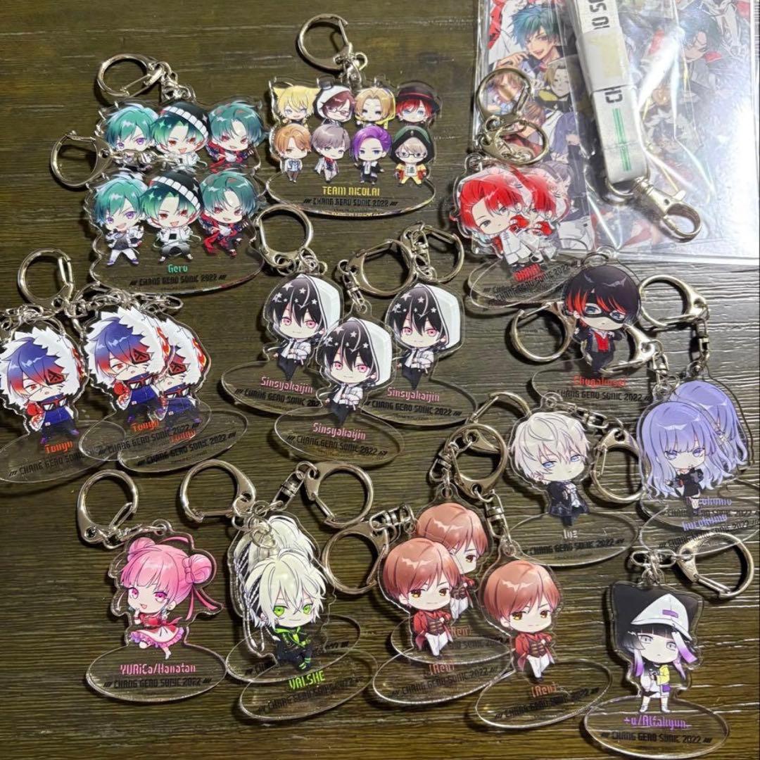 ちゃんげろソニック アクキー+特典セット