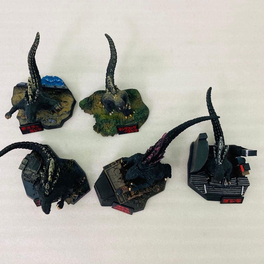 【5種セット】酒井ゆうじプロデュース　ゴジラ全集　名鑑シリーズ　ゴジラ　バンダイ