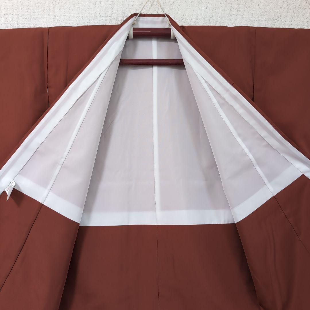 男の子 着物、羽織、長襦袢3個セット 茶色 美品