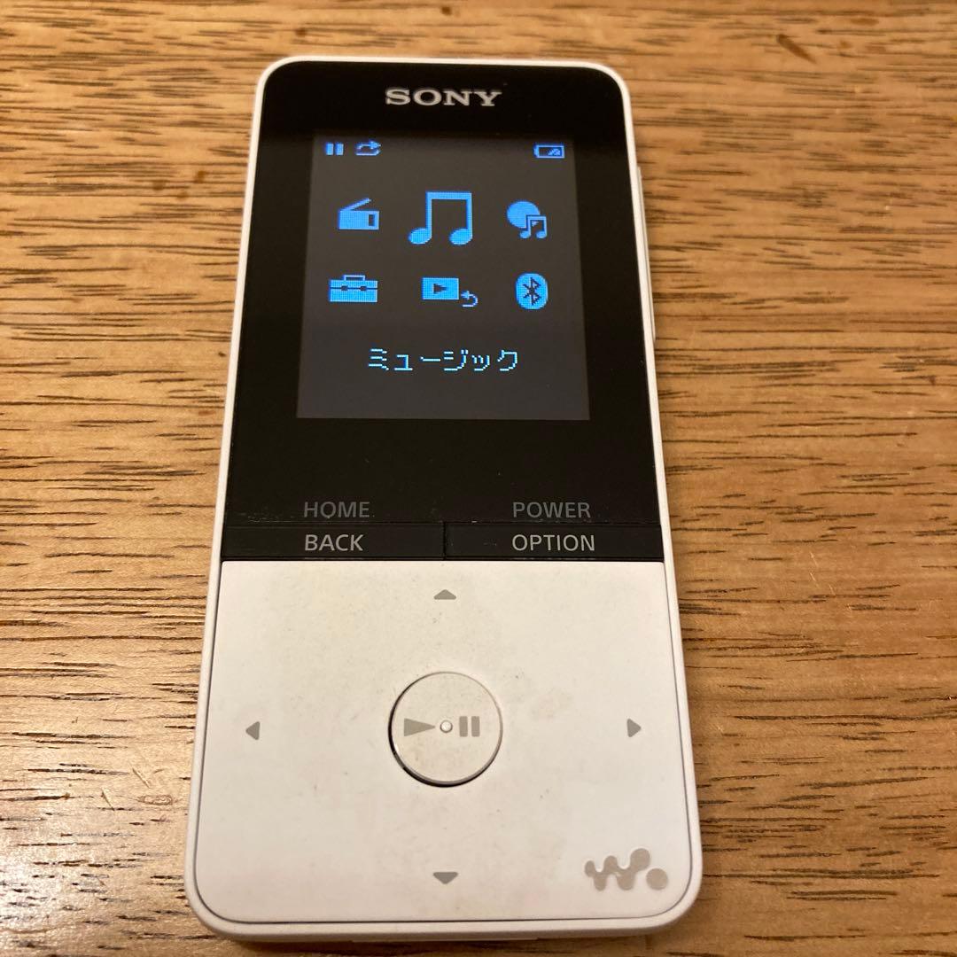 ✴️SONYウオークマン、ホワイトカラー、「NW-S315本体」⭐️綺麗‼️1回使用✴️