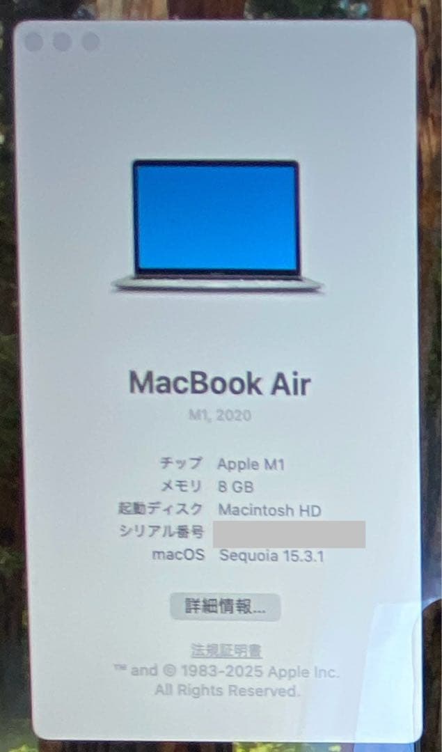 【DrugBoy】MacBook Air M1 256GB 8GB 13'