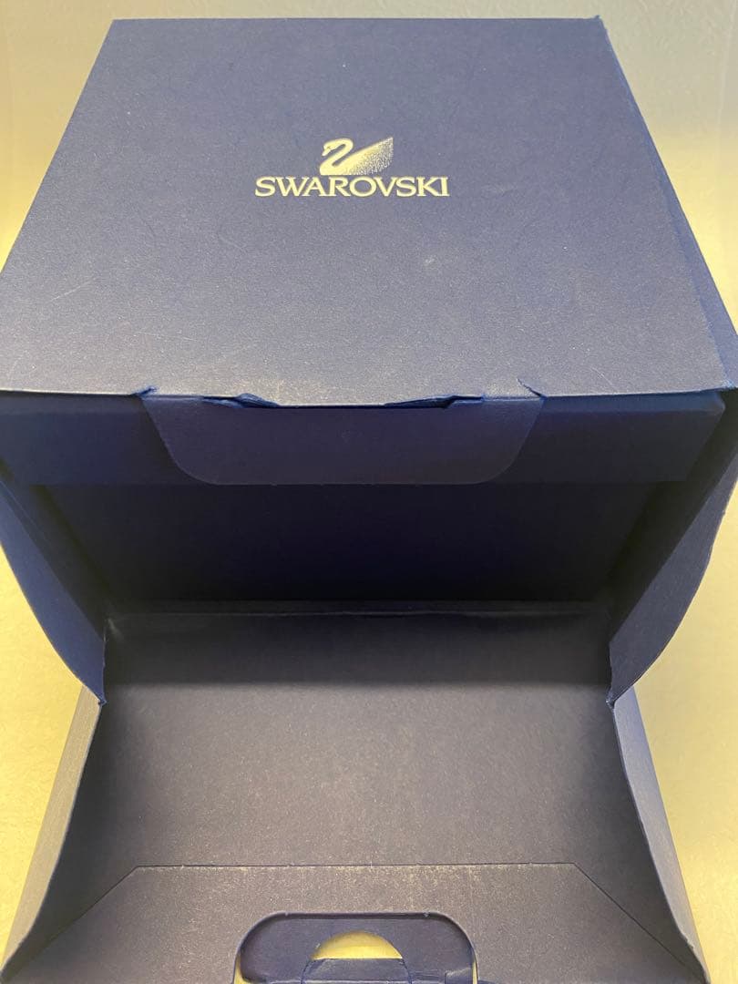 未使用　箱ありスワロフスキー　クリスタル　の飾り物　亀　円満