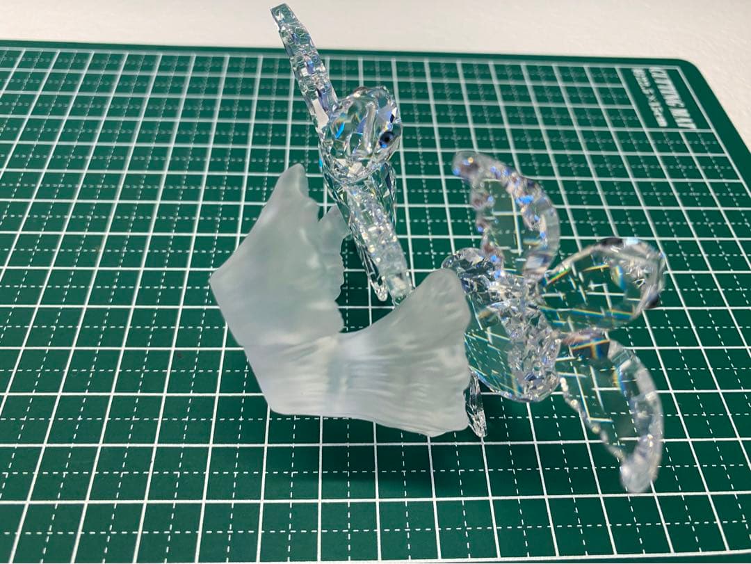 未使用　箱ありスワロフスキー　クリスタル　の飾り物　亀　円満