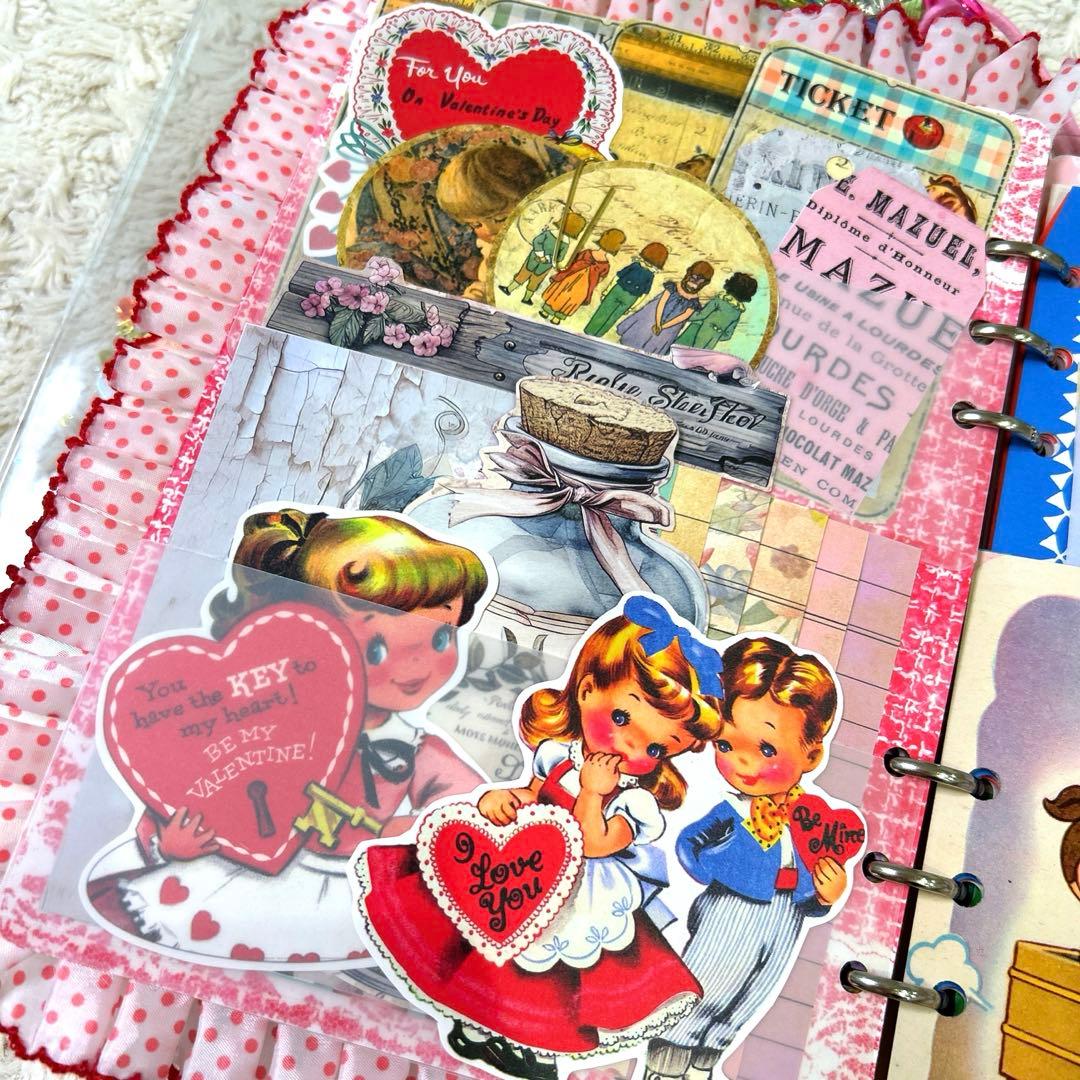 1043 おすそ分けファイル　A5クリアバインダー おもちゃ箱