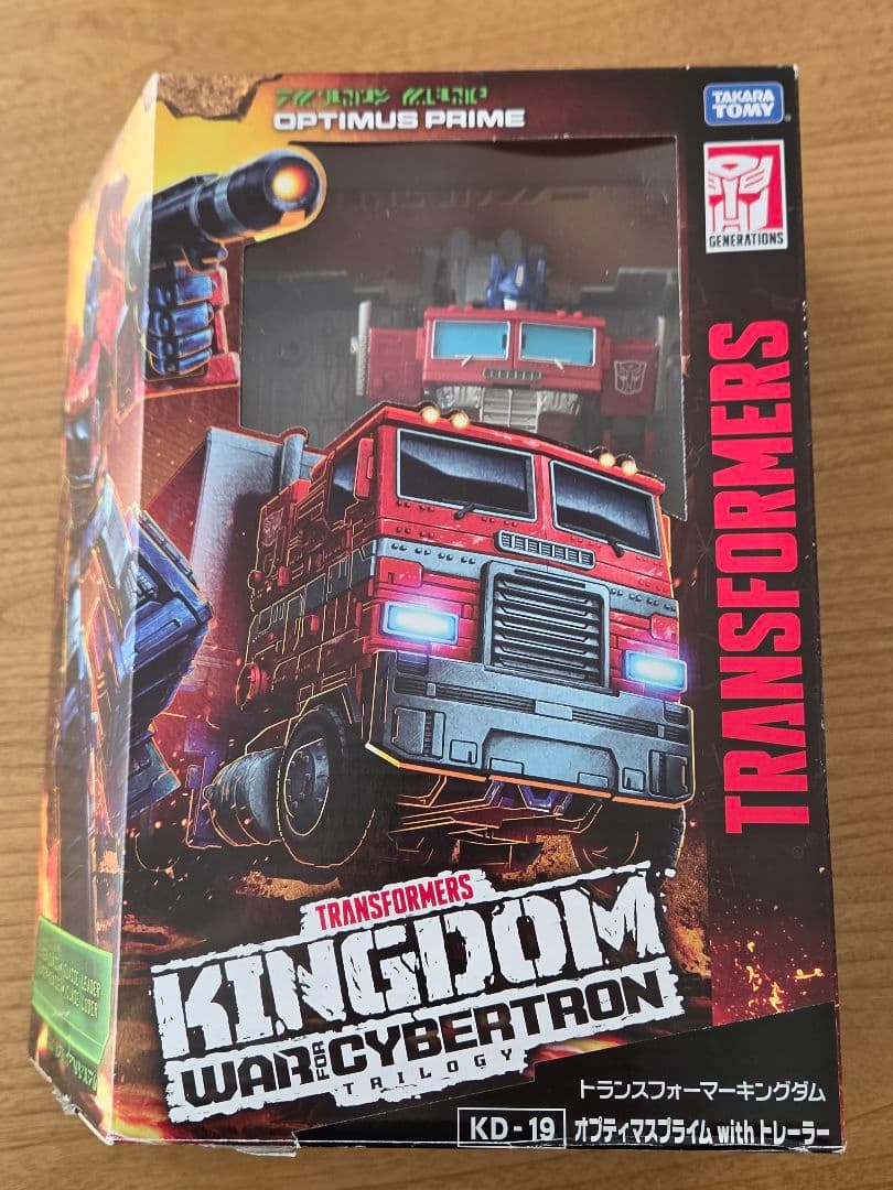 トランスフォーマーキングダム　KD-19 オプティマスプライム