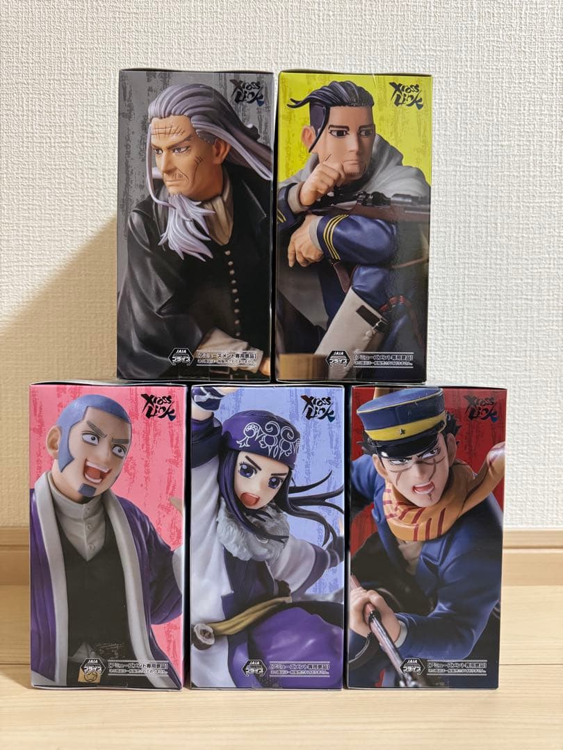 XrossLink ゴールデンカムイ フィギュア 5体セット