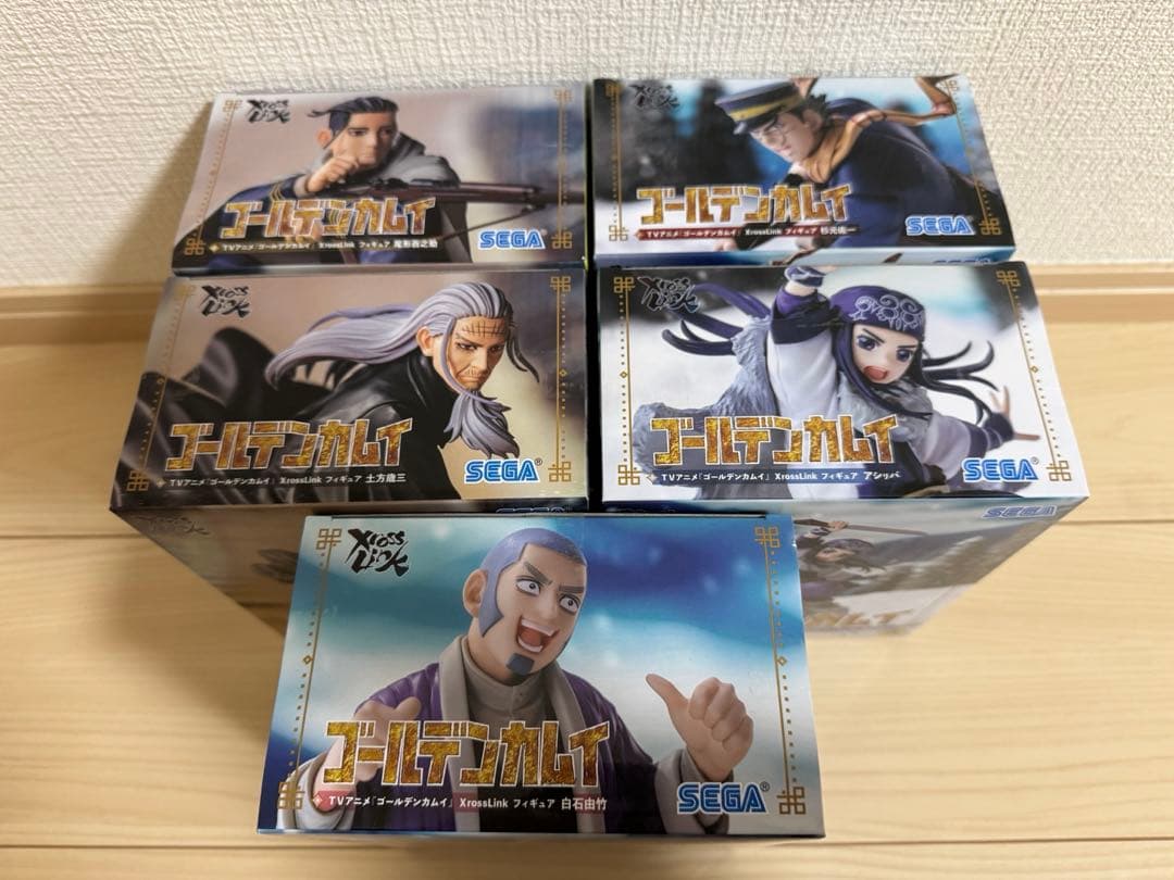XrossLink ゴールデンカムイ フィギュア 5体セット