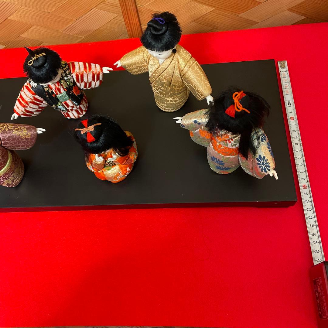 ♦︎【美品❤️木目込み人形】 かごめかごめ　ひな祭り　お節句　♦︎