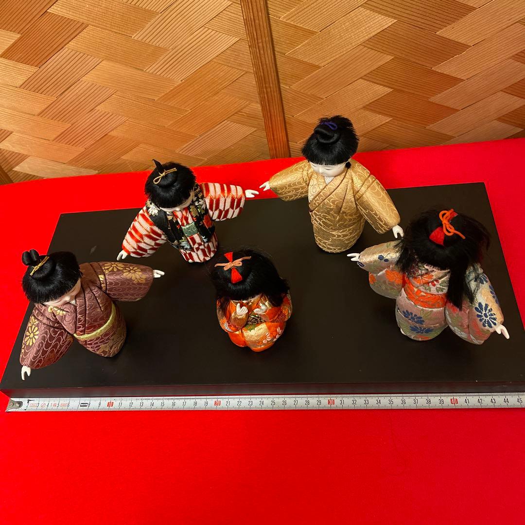 ♦︎【美品❤️木目込み人形】 かごめかごめ　ひな祭り　お節句　♦︎