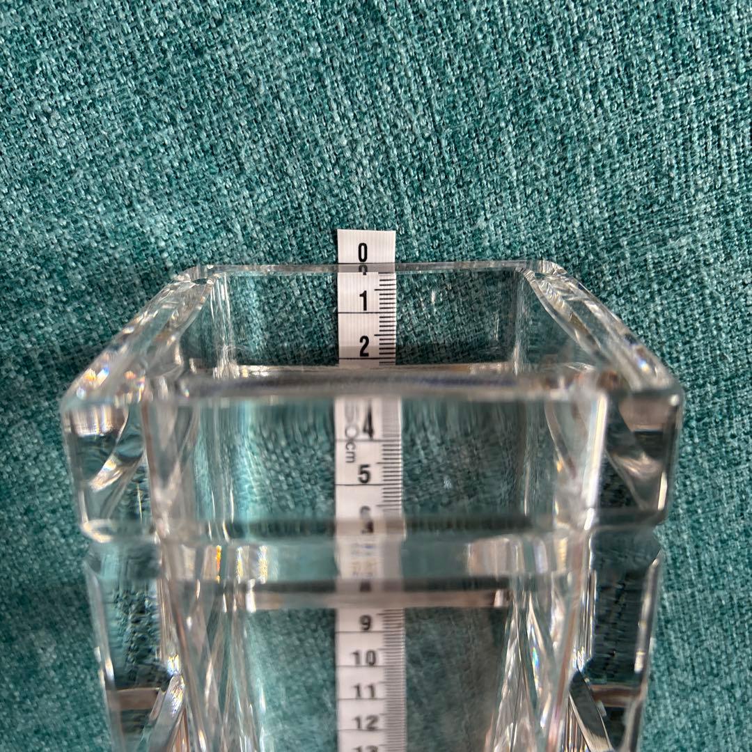 北欧 コスタボダ クリスタルガラス 花瓶 16cm アンティーク