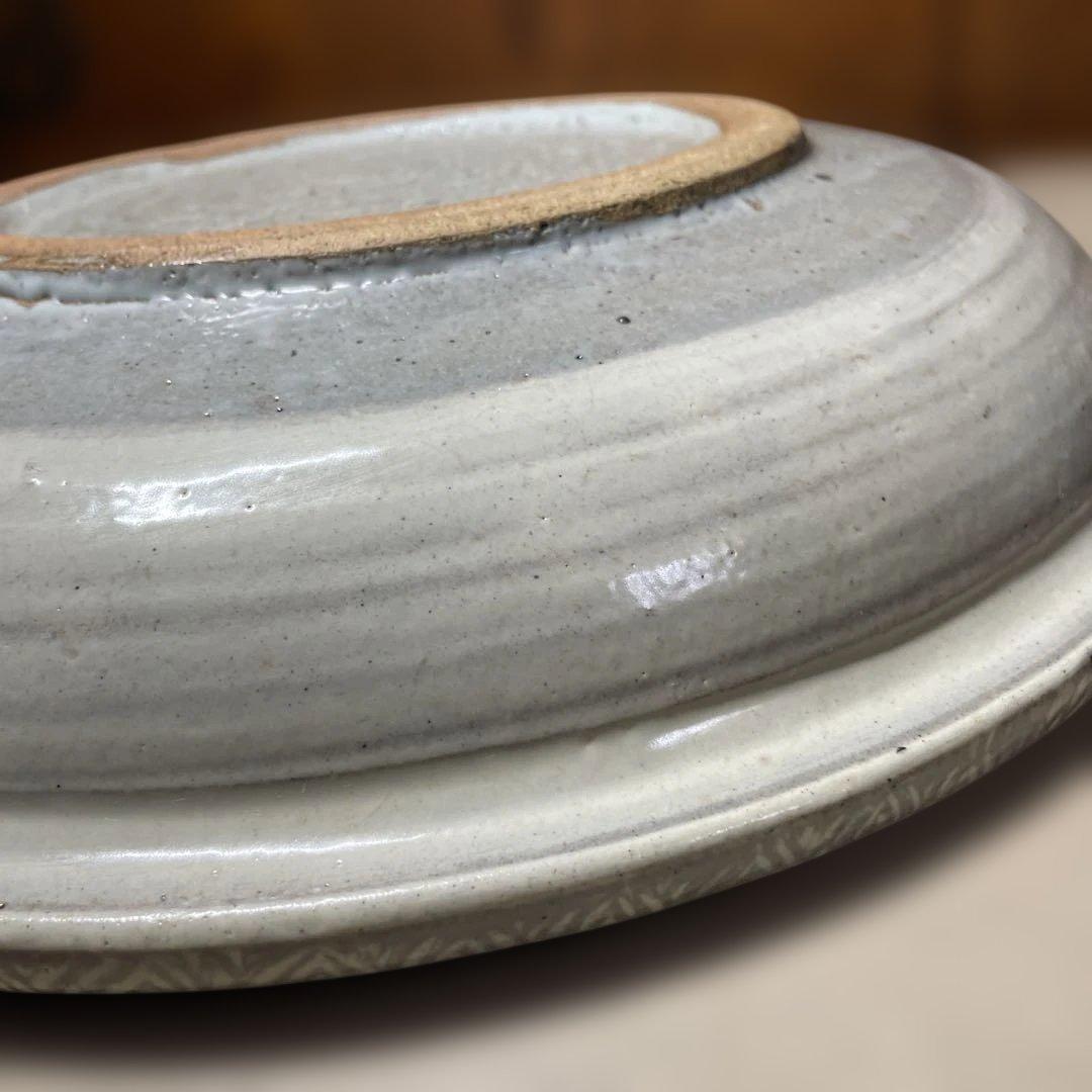 合田好道　金海窯　象嵌大皿　約37.0センチ　箱なし