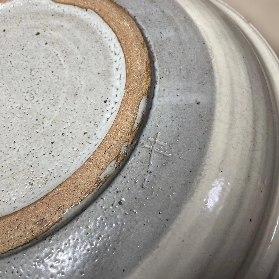 合田好道　金海窯　象嵌大皿　約37.0センチ　箱なし