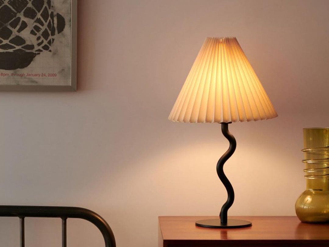 JOURNAL STANDARD FURNITURE ウェーブテーブルランプ