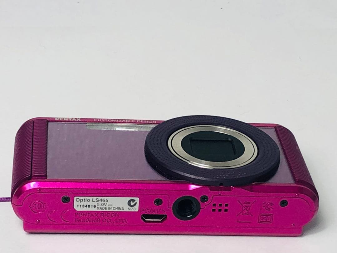 すぐに撮影OK PENTAX Optio LS465 デジタルカメラ デジカメ