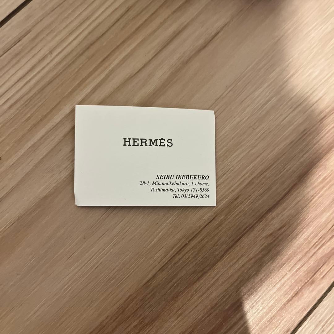 HERMES エルメス イヤホンケース オレンジ