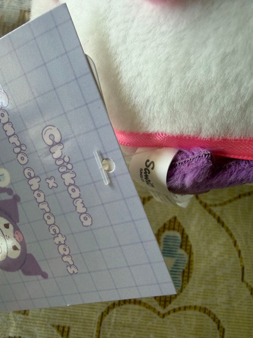 モモンガ　ちいかわベイビー　ぷっくりアクリルマグネット　モモンガだらけ　クロミ