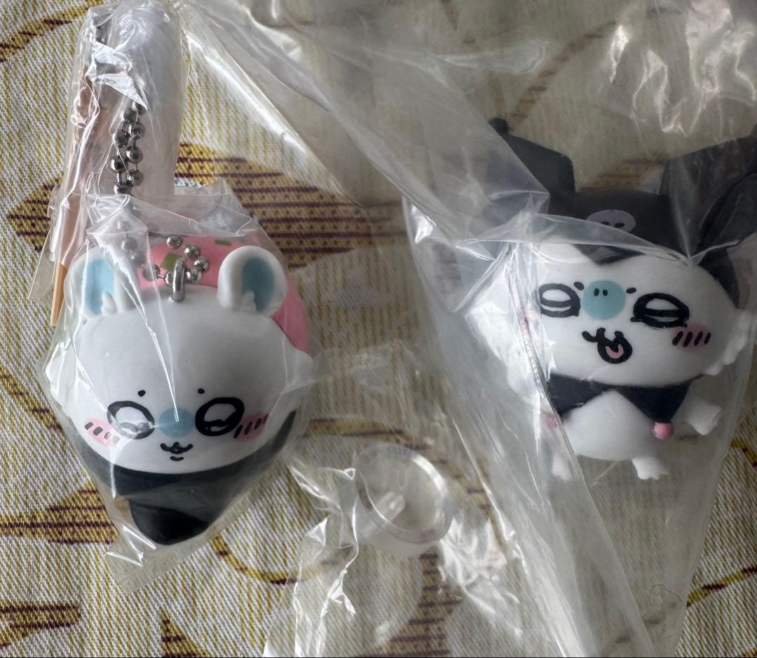 モモンガ　ちいかわベイビー　ぷっくりアクリルマグネット　モモンガだらけ　クロミ