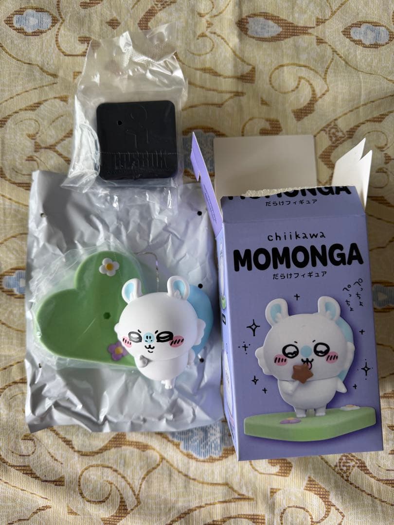 モモンガ　ちいかわベイビー　ぷっくりアクリルマグネット　モモンガだらけ　クロミ