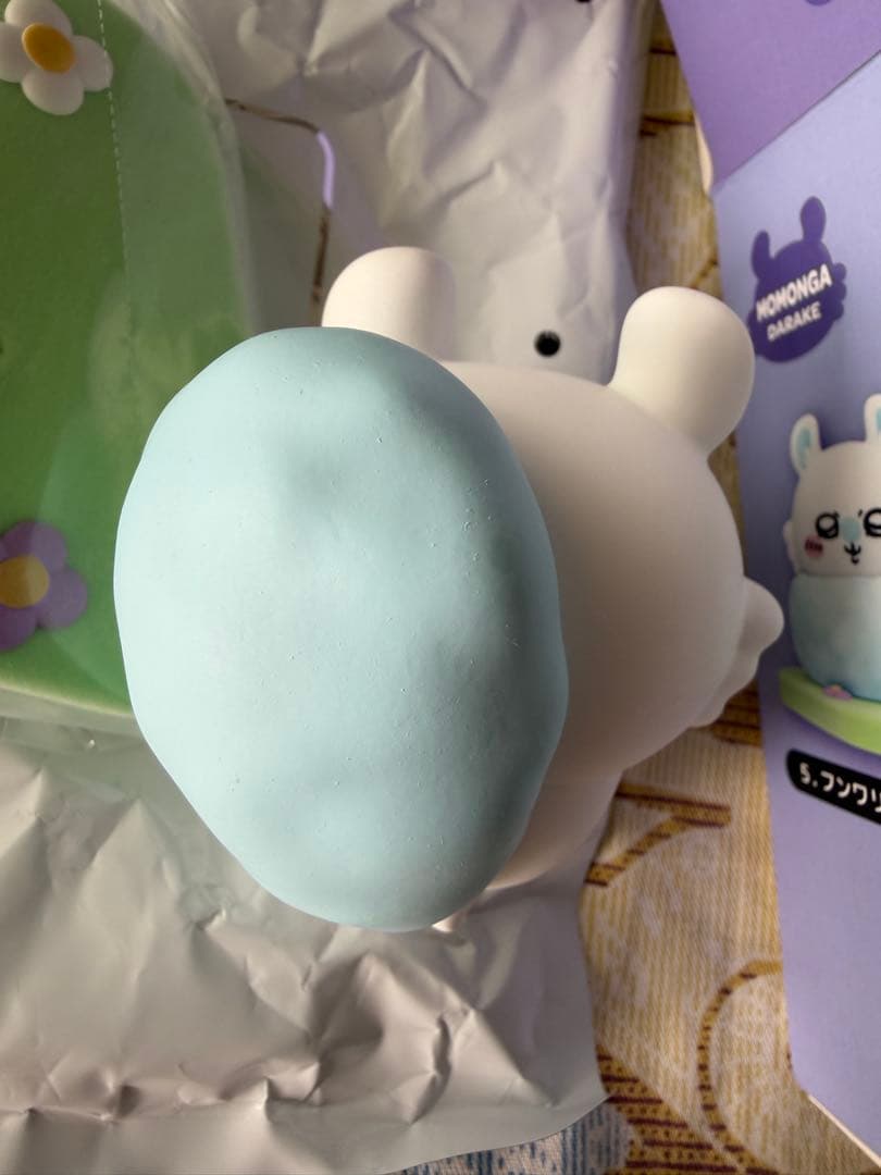 モモンガ　ちいかわベイビー　ぷっくりアクリルマグネット　モモンガだらけ　クロミ