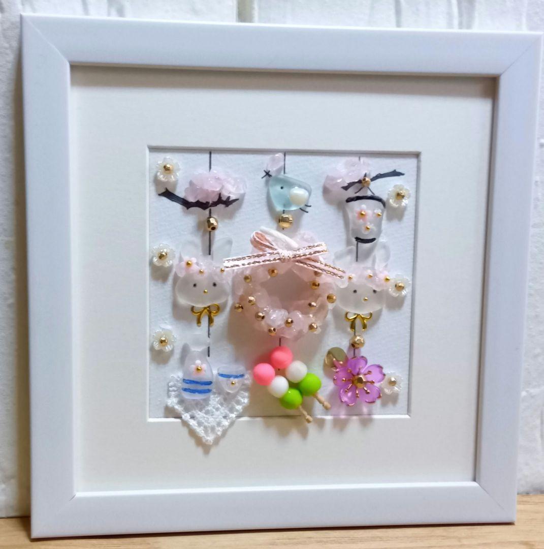 【たかりん様お取り置き】さくらがいっぱい♡吊り飾り＊シーグラスアート